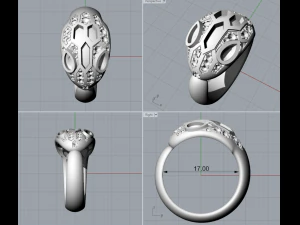 ring - snake 3D Model