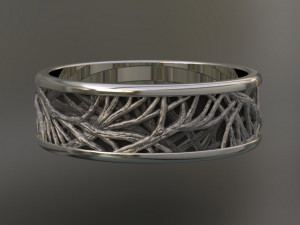 ring - branches Modelo 3D