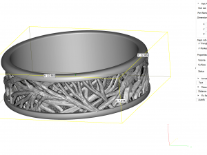 ring - branches 3D Model