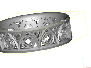 ring - gothic 3D Model