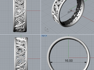 ring - gothic 3D Модель