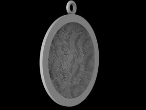 pendant - moon unicorn 3D Модель