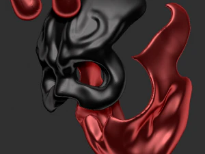 maskierter Teufel 3D Modell