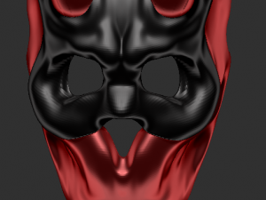 maskc devil Modelo 3D