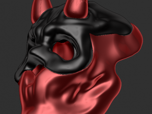 maskc devil Modelo 3D