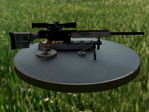 fucile di precisione semiautomatico heckler koch psg1 Modello 3D