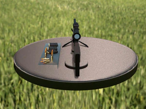 fucile di precisione semiautomatico heckler koch psg1 Modello 3D