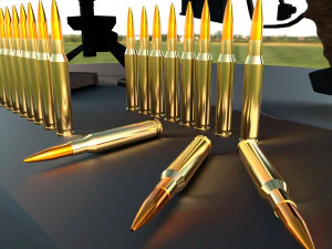 fucile di precisione semiautomatico heckler koch psg1 Modello 3D