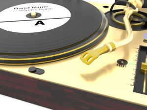 turntable 3D Model