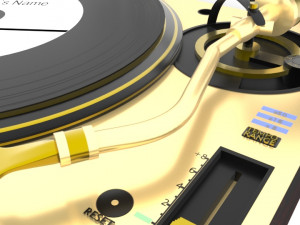 turntable 3D Model