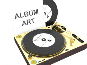 turntable 3D Model