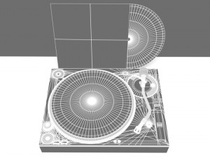 turntable 3D Model