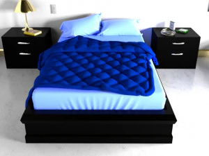 bed 3D Model