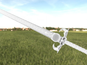 sword of omens eye of thundera 3D मॉडल