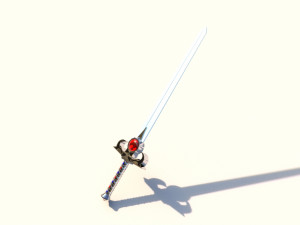 sword of omens eye of thundera 3D मॉडल