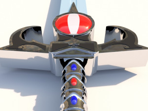sword of omens eye of thundera 3D मॉडल