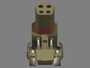 metal slug - m-15a bradley Modello 3D