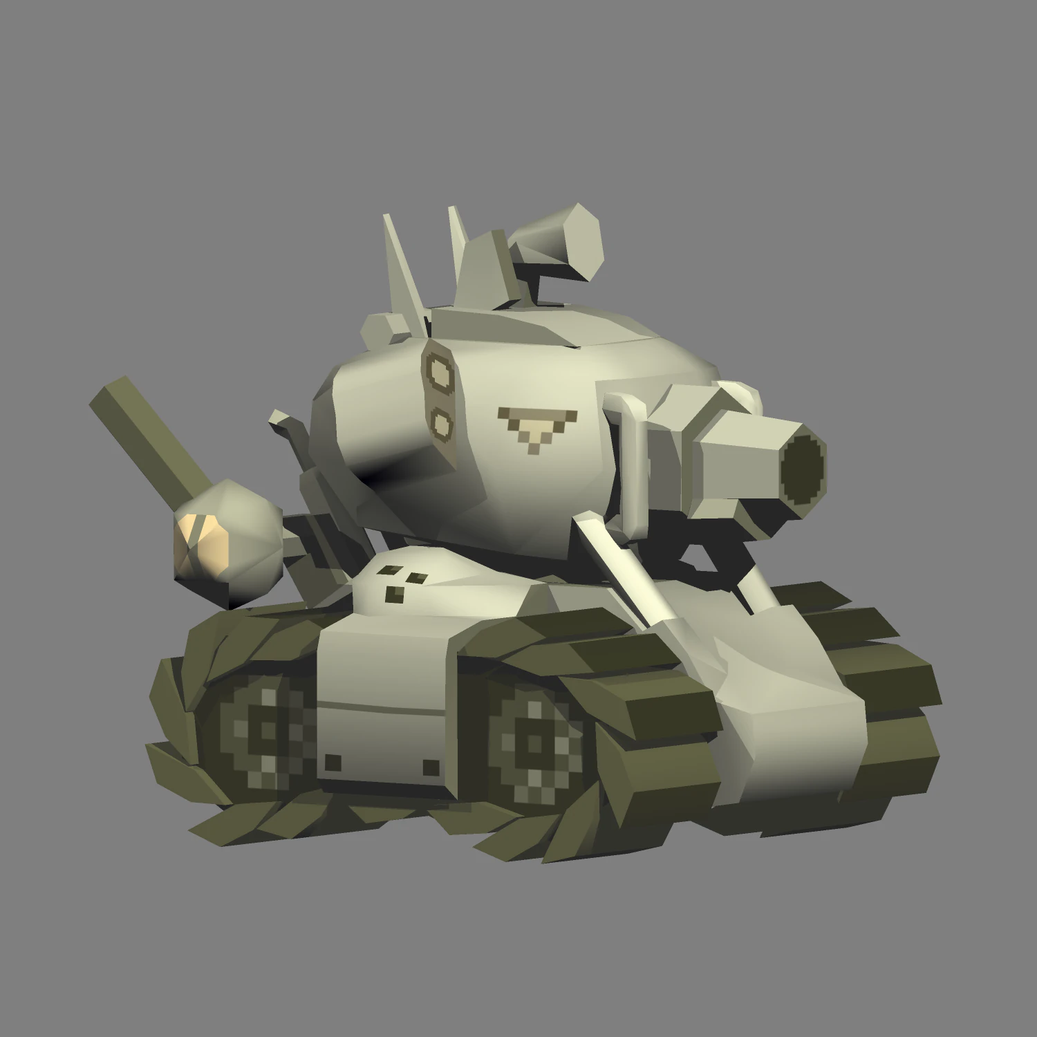metal slug - sv 001 and type-r 3D Model .c4d .max .obj .3ds .fbx .stl .blend 