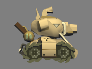 metal slug - sv 001 and type-r 3D-Modell