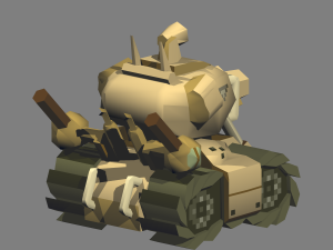 metal slug - sv 001 and type-r 3D-Modell