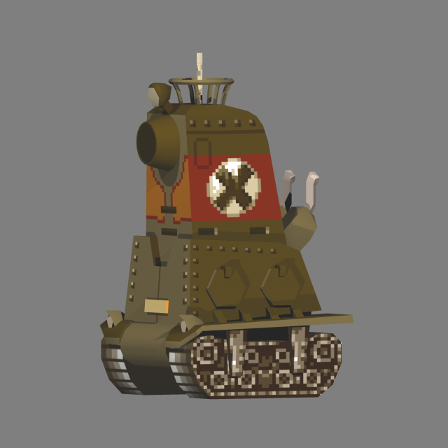 metal slug - nop 03 sarubia 3D Модель .c4d .max .obj .3ds .fbx .stl .blend