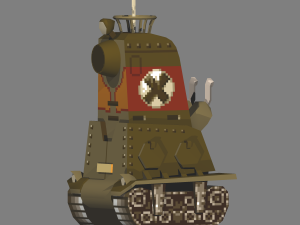 metal slug - nop 03 sarubia 3D Model