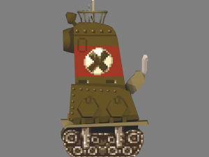 metal slug - nop 03 sarubia 3D Модель