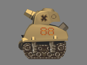 metal slug - t02 di cokka 3D मॉडल
