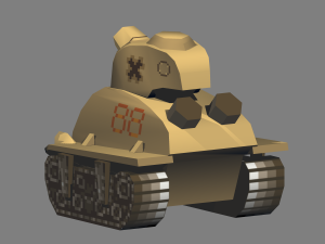 metal slug - t02 di cokka 3D मॉडल