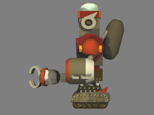 metal s&uuml;m&uuml;kl&uuml;b&ouml;cek 3 patron - kral j&uuml;piter 3D Model