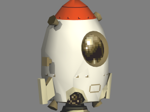 metal slug - astro slug 3D Модель