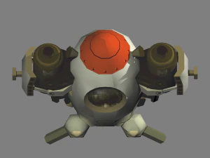 metal slug - astro slug 3D Model