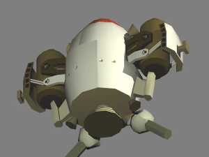 metal slug - astro slug 3D Model