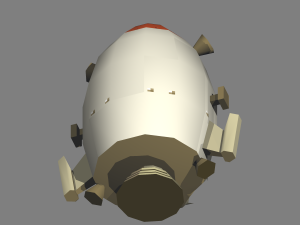 metal slug - astro slug 3D Модель