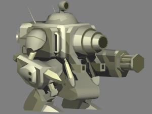 metal slug - slugner 3D Model