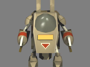 metal slug - lv armor 3D Model