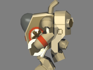 metal slug - lv armor 3Dモデル