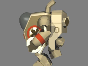 metal slug - lv armor 3D Model