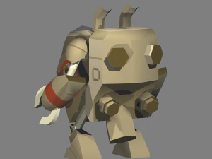 metal slug - lv armor 3D Model