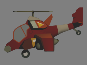 metal slug - r-shobu r-shobu red 3D Model