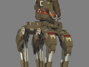 metal slug - dragon nosuke 3D Model