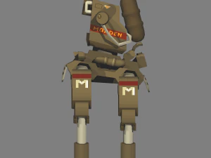 metal slug - dragon nosuke 3D Model