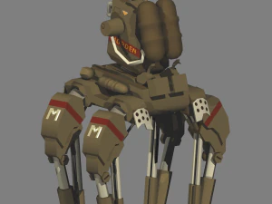 metal slug - dragon nosuke 3D Model