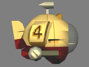 metal slug - slug mariner 3D Model