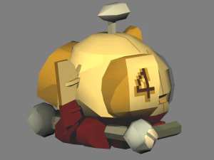 metal slug - slug mariner 3D Model