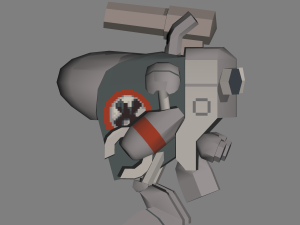 metal slug - slug armor 3D Модель