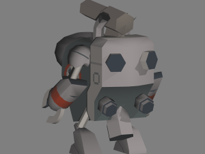 metal slug - slug armor 3D Модель