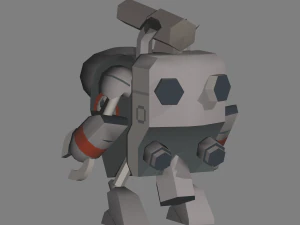 metal slug - slug armor 3D Model