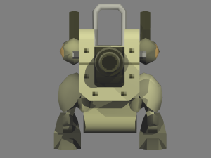 metal slug - protogunner Modello 3D