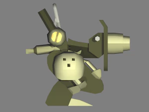 metal slug - protogunner 3D Model